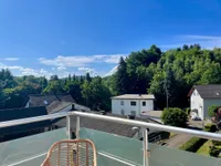 Ausblick vom Balkon