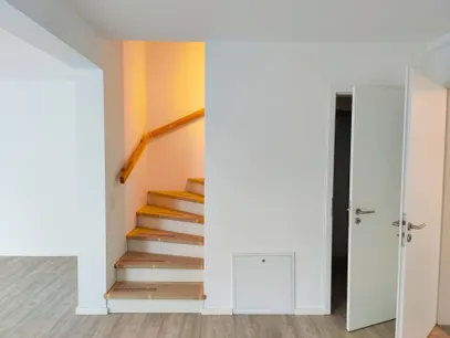Treppe mit AR EG Musterhaus