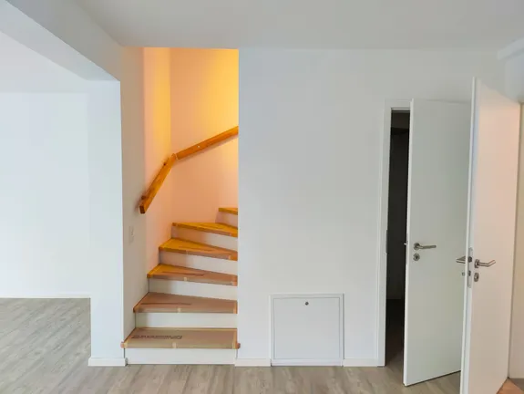 Treppe mit AR EG Musterhaus