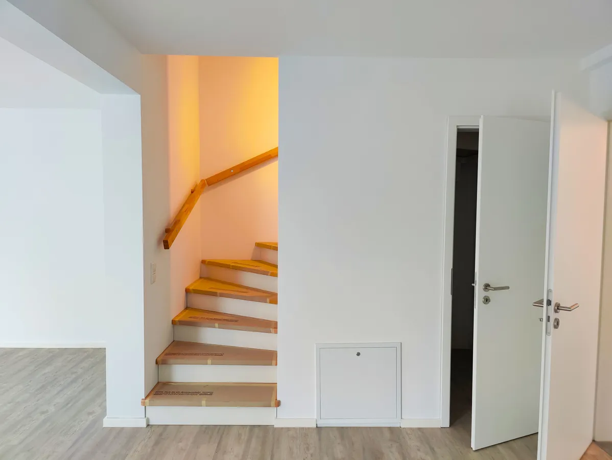 Treppe mit AR EG Musterhaus