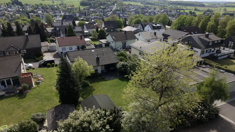 Luftaufnahme Gartenansicht