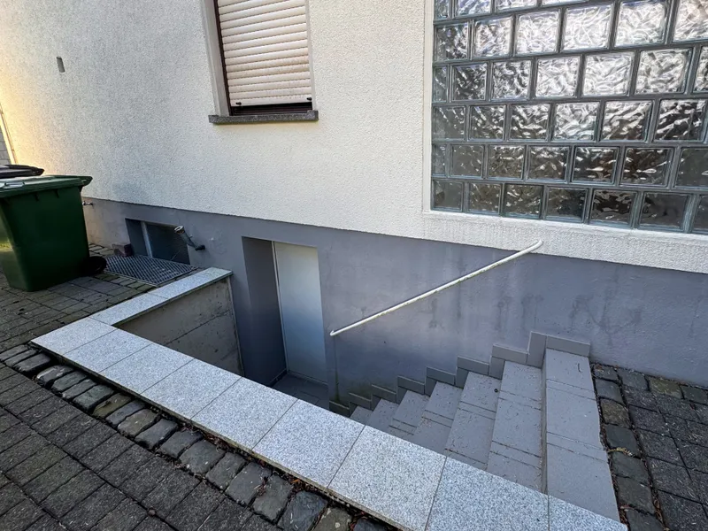 Kellerzugang vom Garten