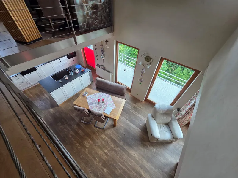 Blick von der Galerie