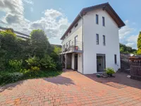 Blick aufs Haus