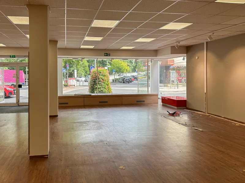 Verkaufsfläche vorne