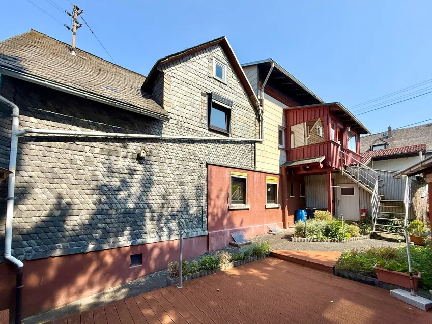 Hintere Gebäudeansicht