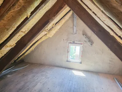 Spitzboden mit Ausbaupotenzial