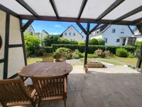 Blick auf die Terrasse