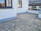 Terrasse vor der Tür