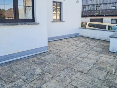 Terrasse vor der Tür