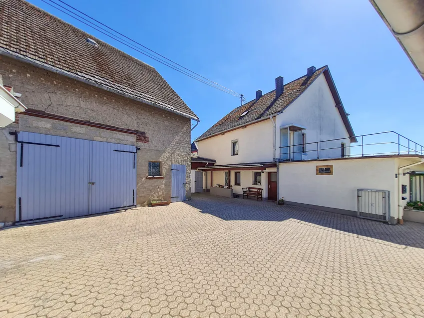 Blick in den Innenhof