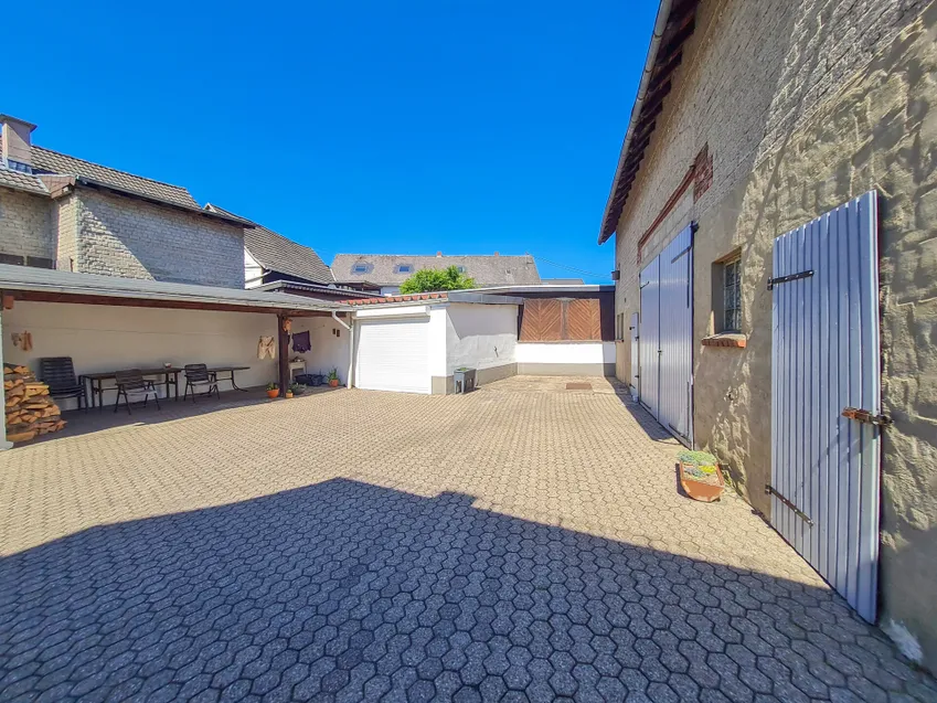 Blick in den Innenhof