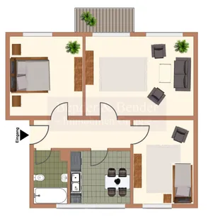 Grundriss Wohnung