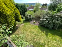 Blick vom Balkon