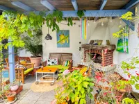 Überdachte Terrasse
