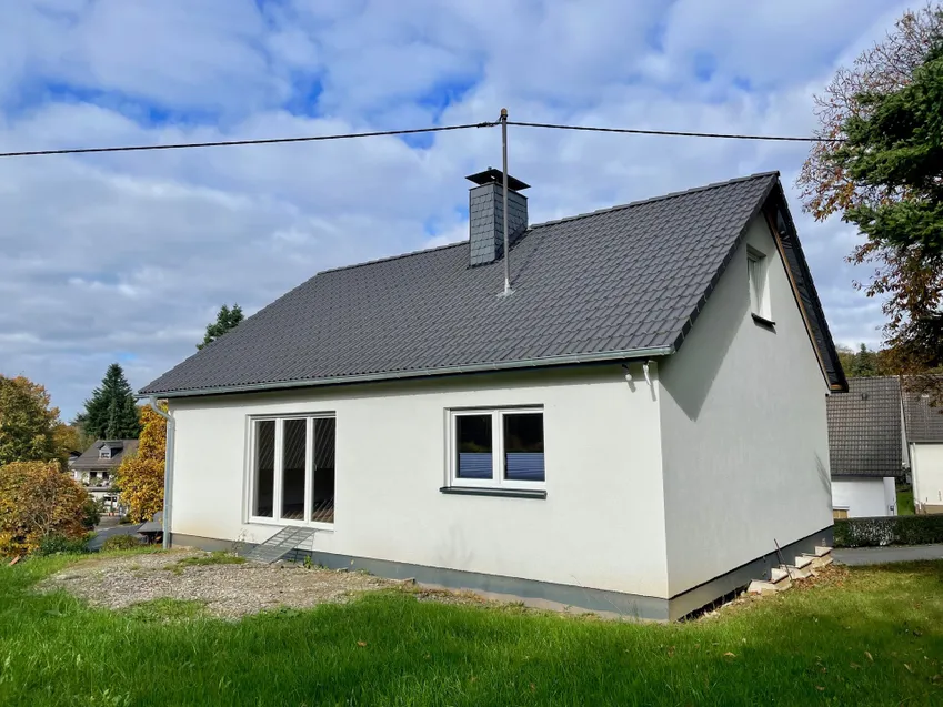 Garten hinter dem Haus