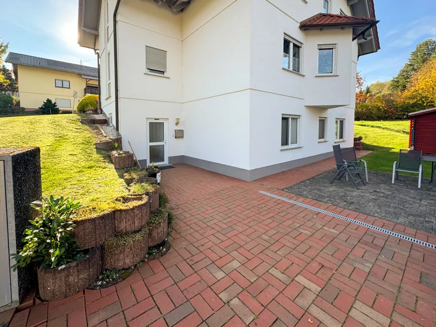 Eingang Untergeschosswohnung