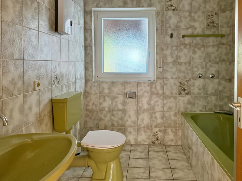 Tageslicht Dusch-/Wannenbad