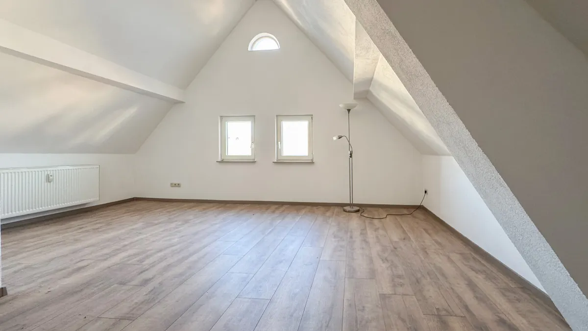 Ausgebautes Dachgeschoss