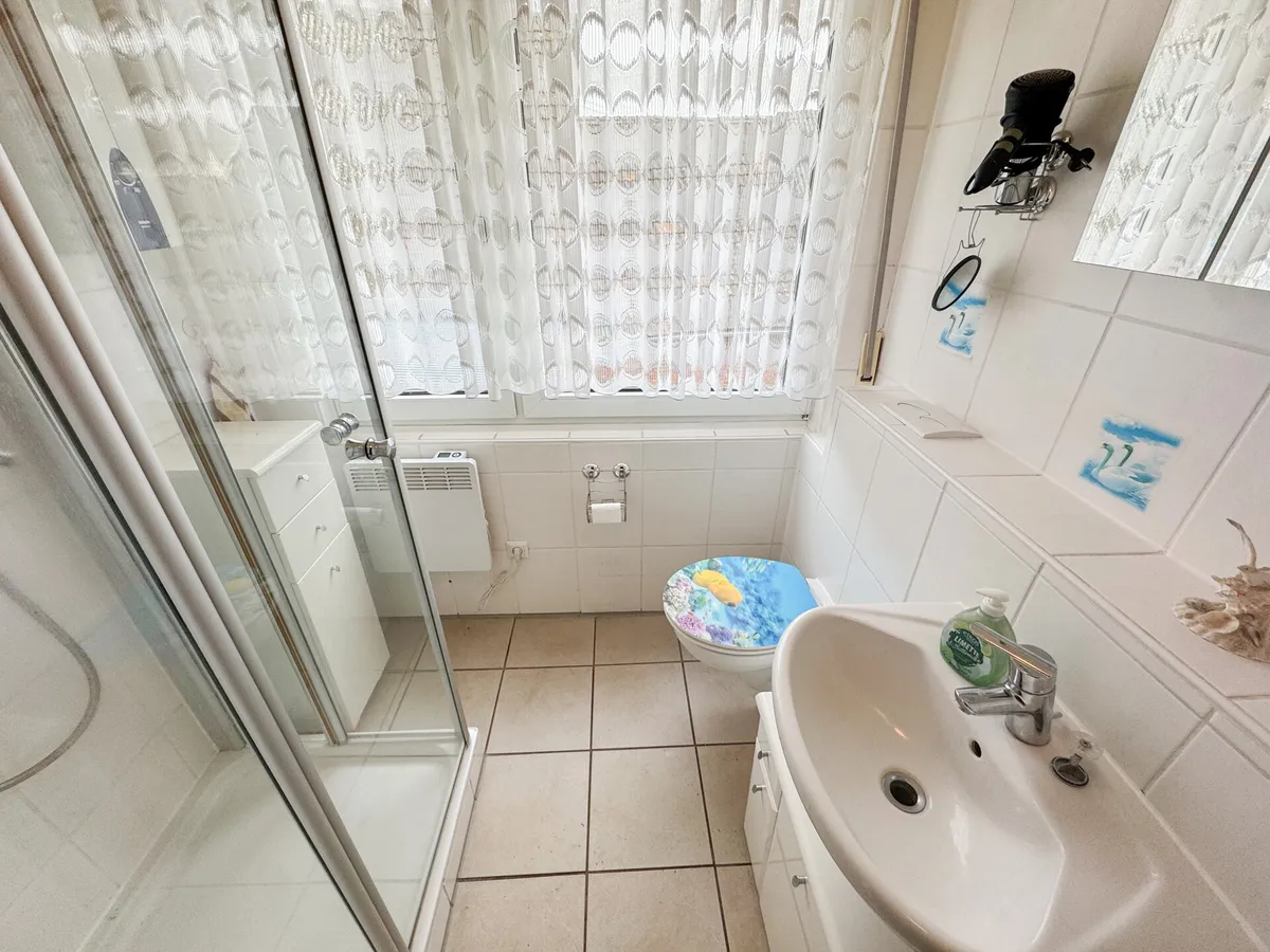 Tageslichtbad mit Dusche und WC OG