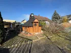 Grillhütte mit Sonne