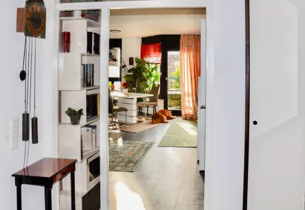 Blick ins Wohnzimmer