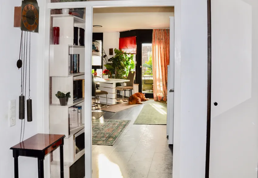 Blick ins Wohnzimmer