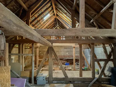 Ausbaubarer Heuboden