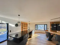 Küche und Essbereich