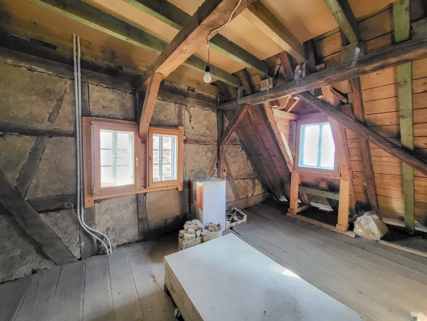 Dachboden ausbaufähig