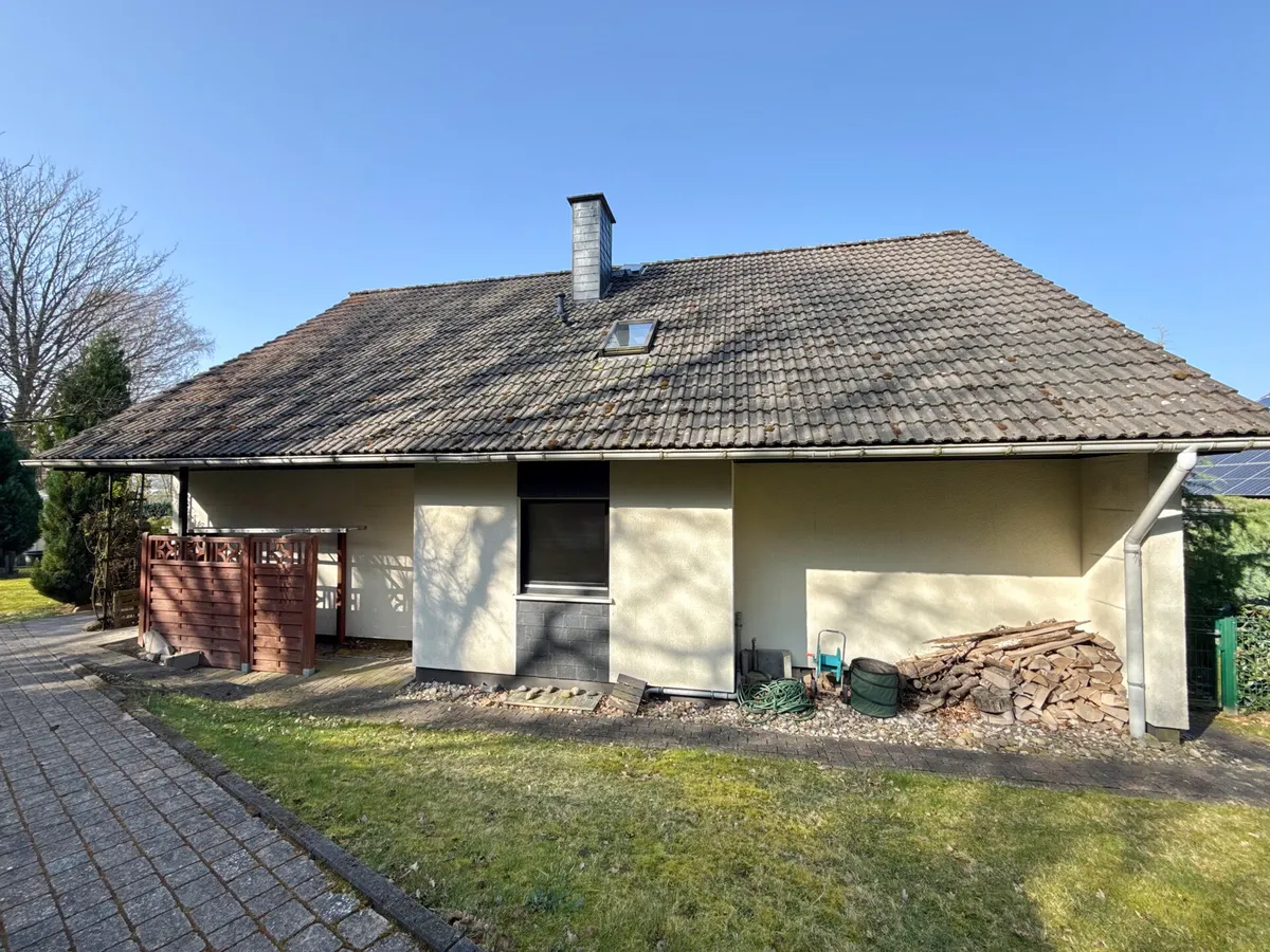 Hintere Gebäudeansicht