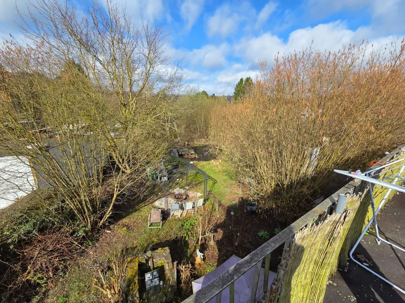 Aussicht in den Garten