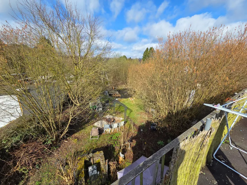 Aussicht in den Garten