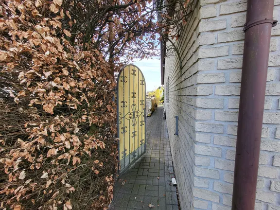 Seitlicher Zugang zum Garten