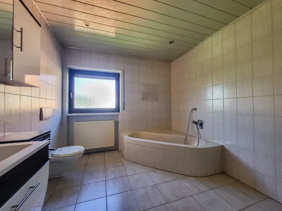 Tageslichtbad mit Wanne und Dusche OG