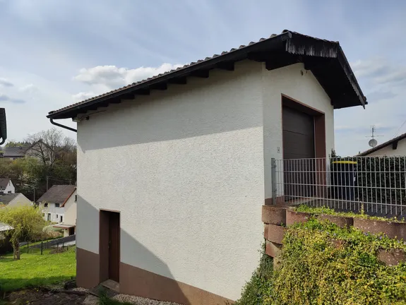 Garage mit Abstellraum