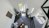 Blick ins Kaminzimmer