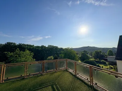 Ausblick v. d. Dachterrasse