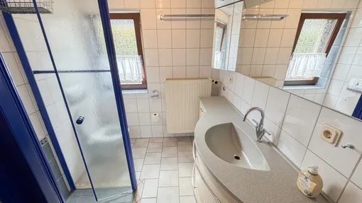 Tageslichtbad mit Dusche und WC