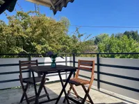 Terrasse mit Markise am Bad (EG)