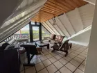 Wohndiele mit Zugang zum Balkon DG