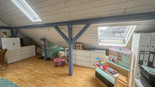 ausgebauter Dachgeschoss