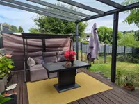 überdachte Terrasse