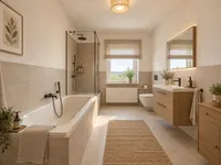 KI Generiert-Beispieleinrichtung-Badezimmer (OG)