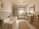 KI Generiert - Beispieleinrichtung - Badezimmer (OG)