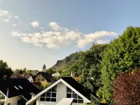 Aussicht vom Balkon