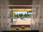 Blick aus dem Wohnzimmer