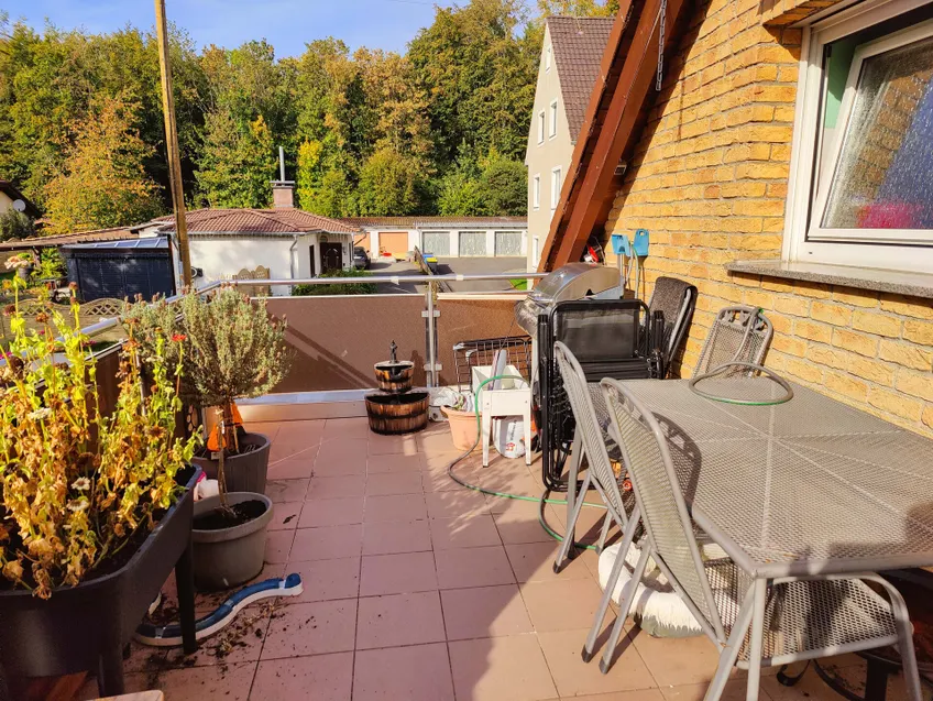 Dachterrasse DG