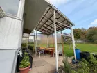 Überdachte Terrasse