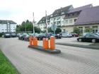 Blick auf den Parkplatz